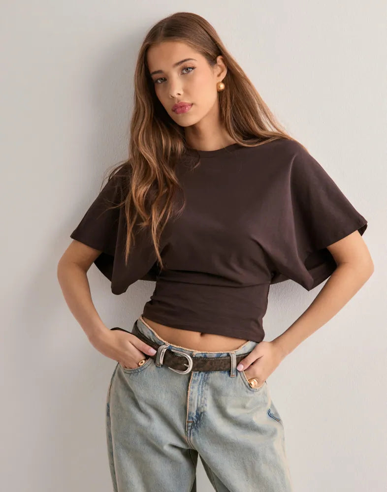 MURIEL | T-SHIRT À MANCHES LARGES