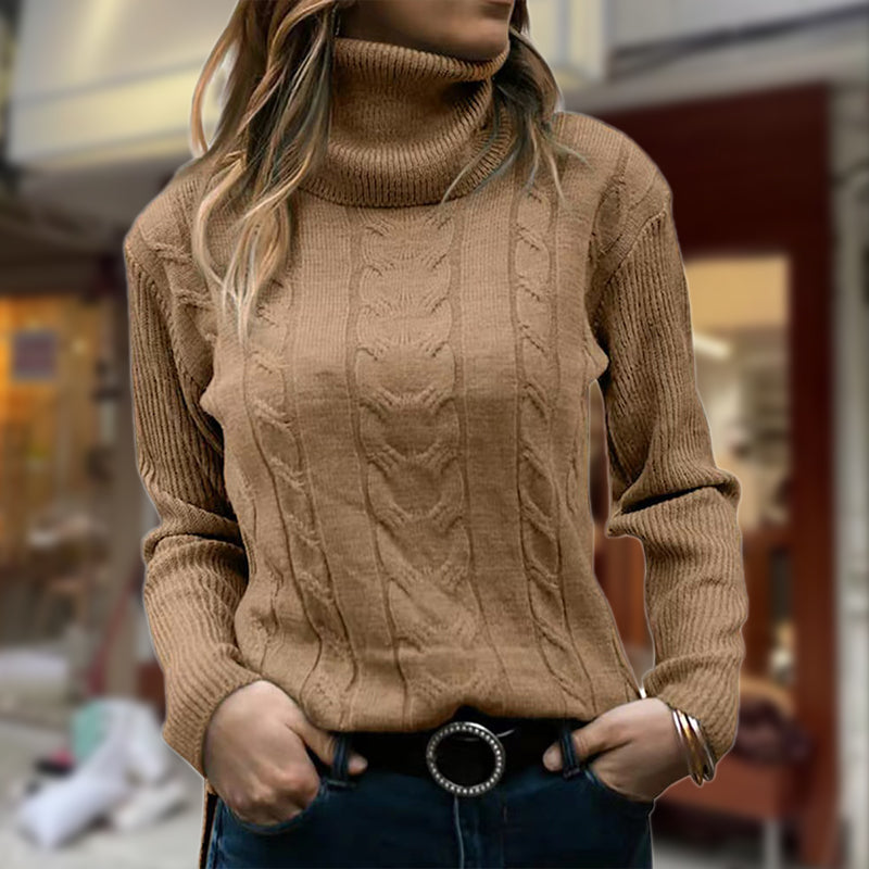 FENNA | COL ROULÉ EN TRICOT DE LUXE