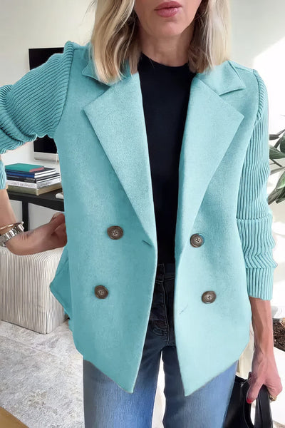 CLAIRE | VESTE DE CARDIGAN EN PATCHWORK