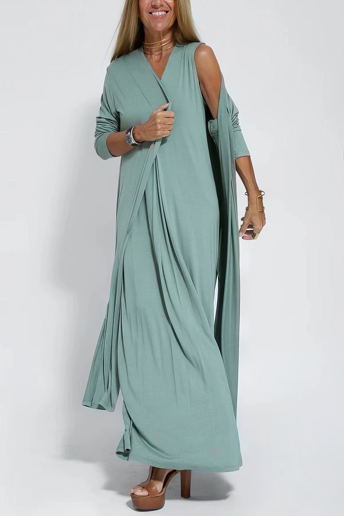 LAURE | ROBE LONGUE ÉLÉGANTE