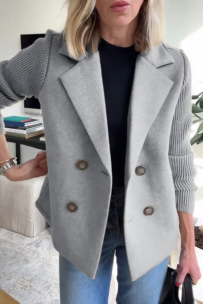 CLAIRE | VESTE DE CARDIGAN EN PATCHWORK